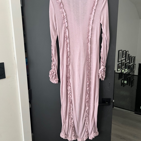 Free people get it girl lavender maxi top cardigan - Picture 8 of 9